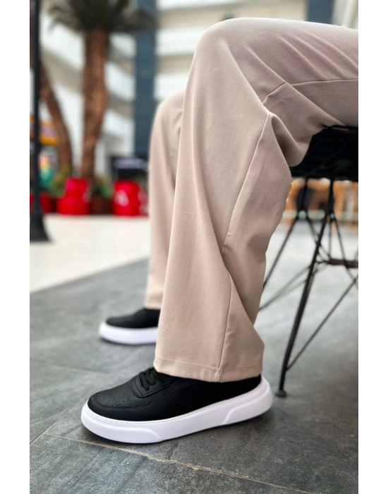 Ch087 Cbt Kenton Erkek Ayakkabı Siyah/siyah Erkek Günlük Ayakkabı