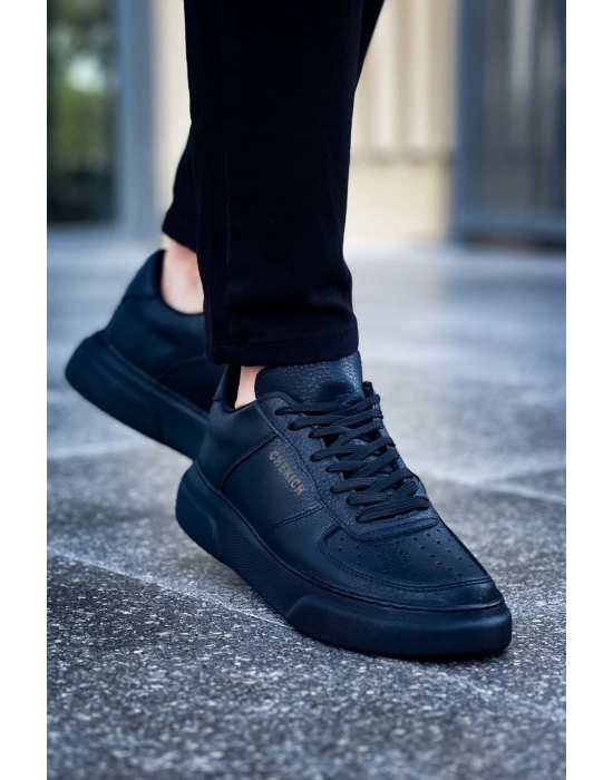 Ch087 Cst Kenton Erkek Ayakkabı Siyah/siyah Erkek Günlük Ayakkabı