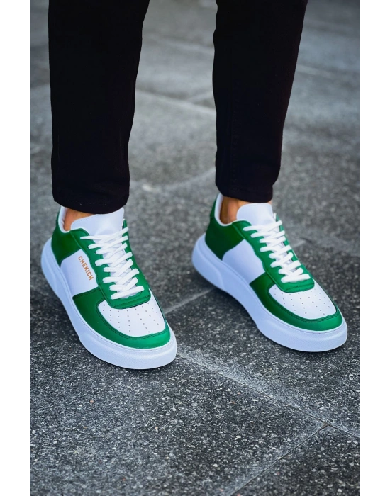 CH087 - FBT Kenton Erkek Ayakkabı BEYAZ/YESIL