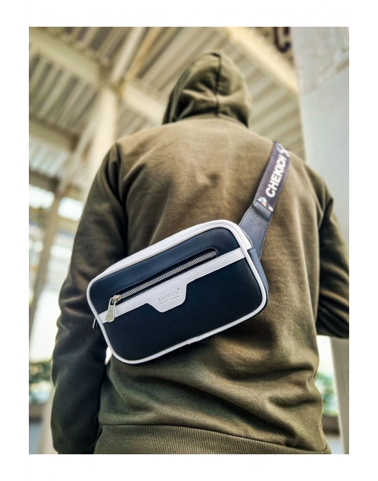 CH101 Poani Tablet Erkek Çanta SIYAH/BEYAZ