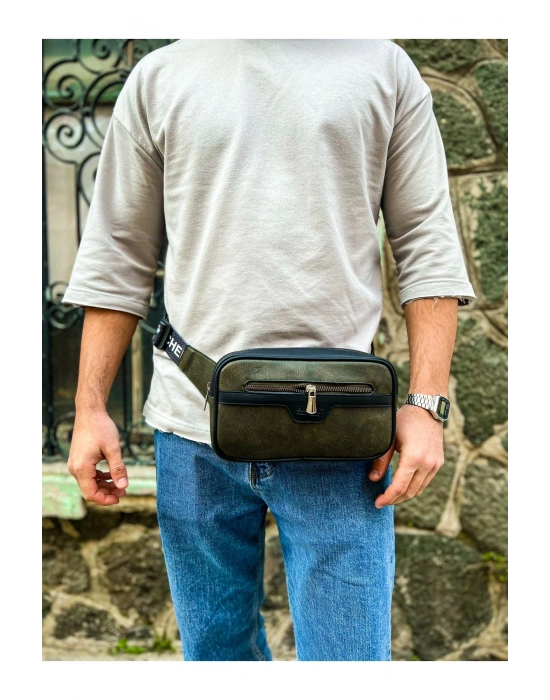 CH101 Poani Tablet Erkek Çanta SIYAH / HAKI