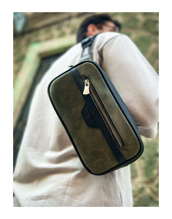 CH101 Poani Tablet Erkek Çanta SIYAH / HAKI