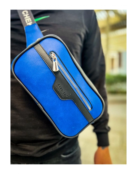 CH101 Poani Tablet Erkek Çanta SIYAH/MAVI