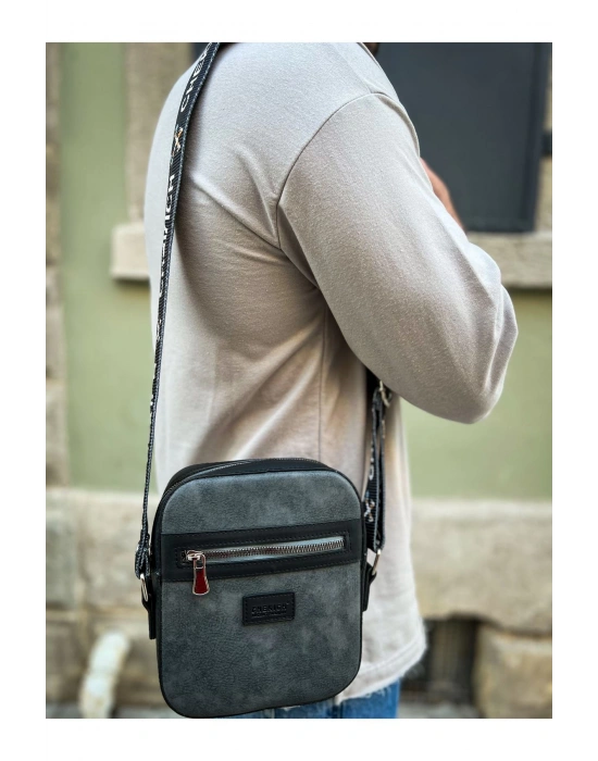 CH102 Stealht Kare Erkek Çanta SIYAH/ANTRASIT