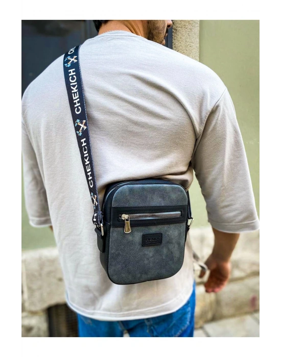 CH102 Stealht Kare Erkek Çanta SIYAH/ANTRASIT