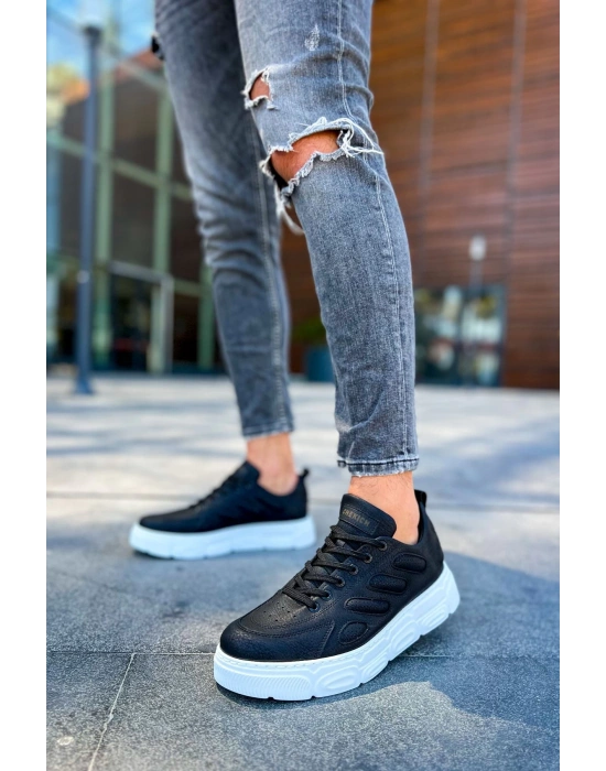 CNT002  Keten Erkek Çapraz Çantası SIYAH