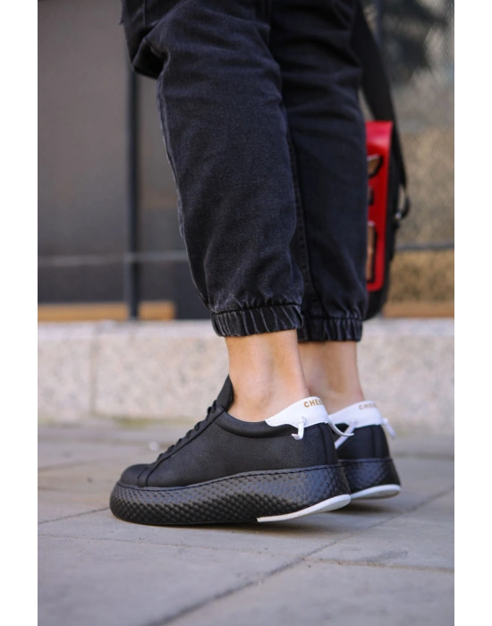CH107 - CST Felibord Erkek Ayakkabı SIYAH/BEYAZ