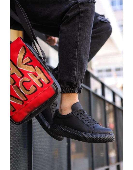 Ch107 Cst Felibord Erkek Ayakkabı Siyah/siyah Erkek Spor Ayakkabı