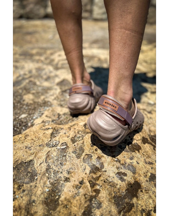 CH1070 - Lüx Erkek Terlik VIZON