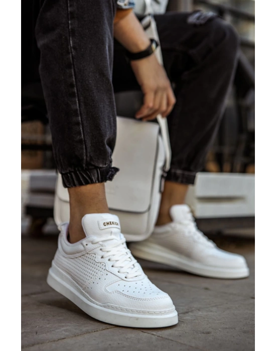 Ch109 Cbt Hercules Erkek Ayakkabı Beyaz Erkek Günlük Ayakkabı