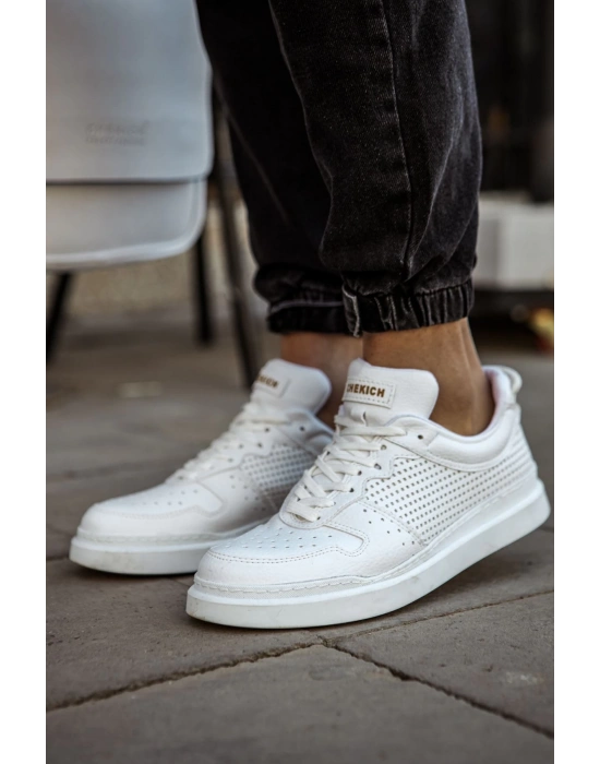 Ch109 Cbt Hercules Erkek Ayakkabı Beyaz Erkek Günlük Ayakkabı