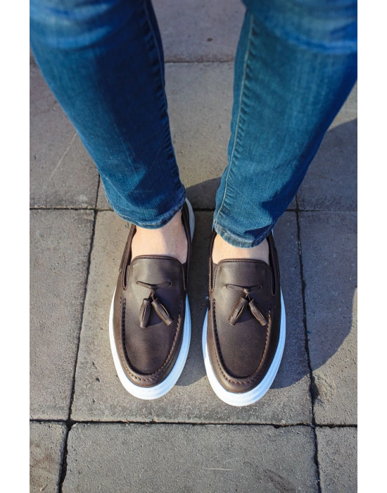Ch127 Cbt Loafer-x Erkek Ayakkabı Kahve Erkek Loafer Ayakkabı
