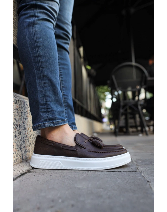 Ch127 Cbt Loafer-x Erkek Ayakkabı Kahve Erkek Loafer Ayakkabı