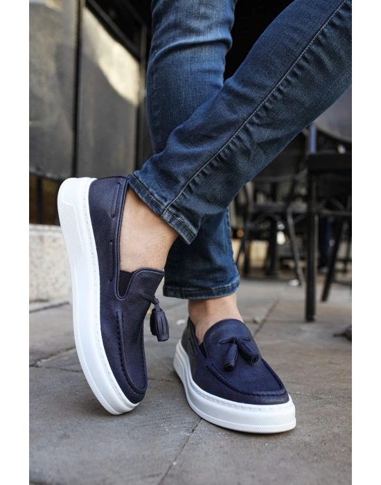 Ch127 Cbt Loafer-x Erkek Ayakkabı Lacivert Erkek Loafer Ayakkabı
