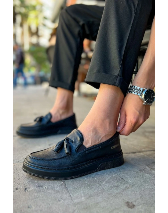 Ch127 Fst Loafer-x Erkek Ayakkabı Siyah Erkek Bot