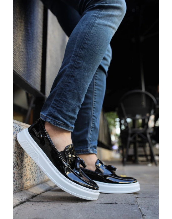 Ch127 Rbt Loafer-x Erkek Ayakkabı Siyah Erkek Loafer Ayakkabı
