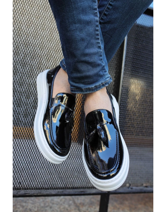 Ch127 Rbt Loafer-x Erkek Ayakkabı Siyah Erkek Loafer Ayakkabı