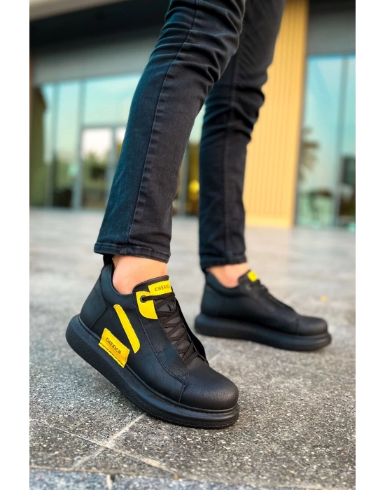 Ch131 Gst Frogner Erkek Siyah - Sari Erkek Bot