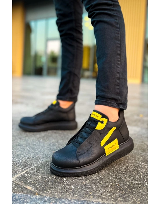 Ch131 Gst Frogner Erkek Siyah - Sari Erkek Bot