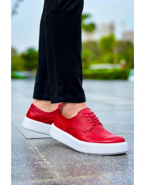 CH149 - CBT Changer Over Erkek Ayakkabı KIRMIZI
