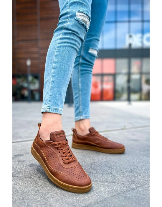 CH157 - CKT Retro Erkek Ayakkabı TABA