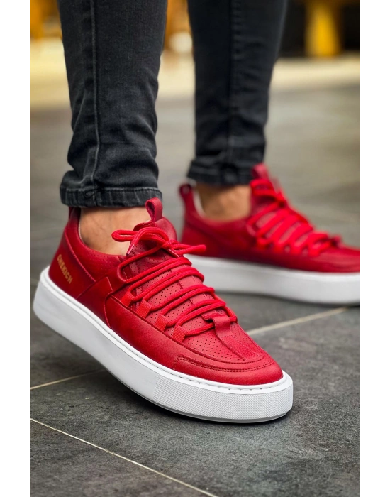 CH159 - CBT Saturn Erkek Ayakkabı KIRMIZI