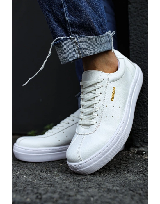 Ch163 Cbt Erkek Ayakkabı Beyaz Erkek Günlük Ayakkabı
