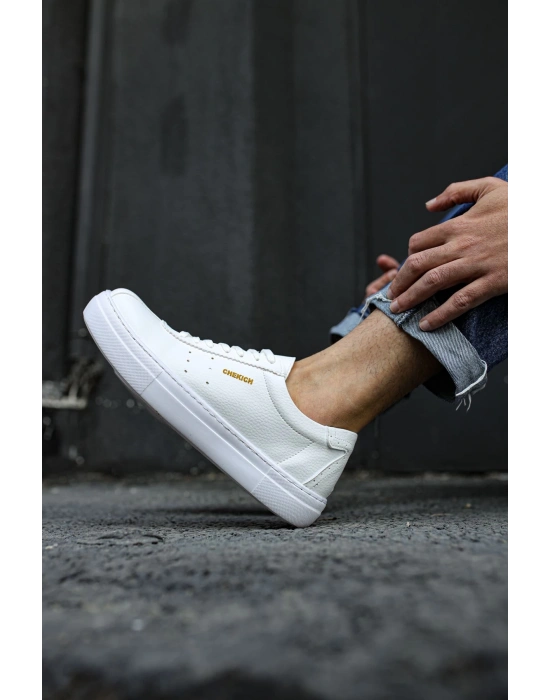Ch163 Cbt Erkek Ayakkabı Beyaz Erkek Günlük Ayakkabı