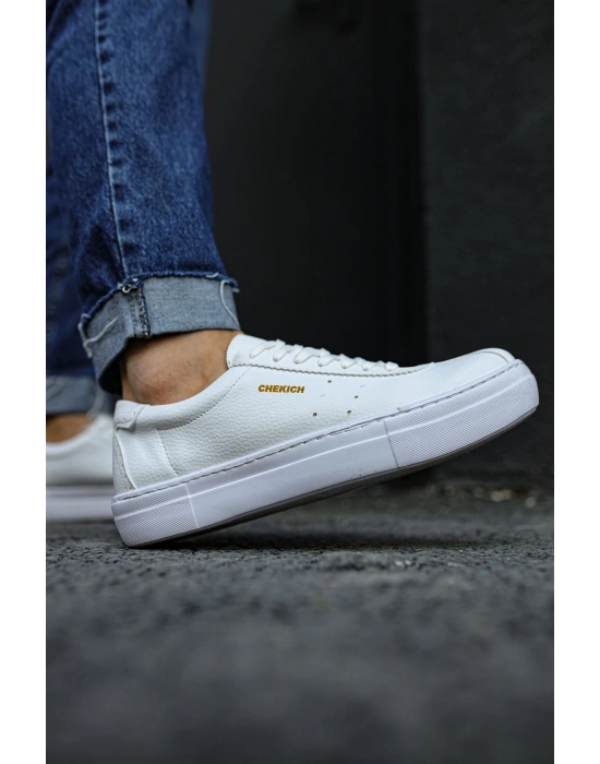 Ch163 Cbt Erkek Ayakkabı Beyaz Erkek Günlük Ayakkabı