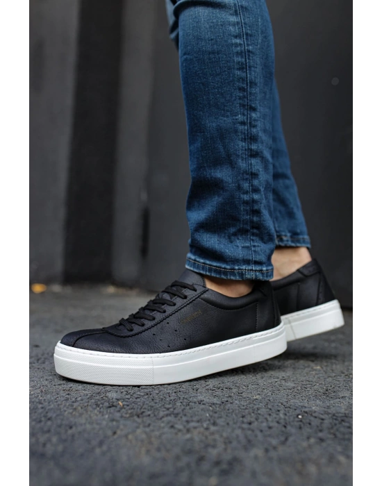 Ch163 Cbt Erkek Ayakkabı Siyah Erkek Günlük Ayakkabı