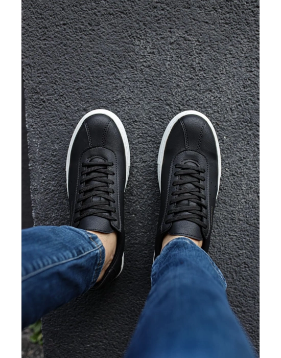 Ch163 Cbt Erkek Ayakkabı Siyah Erkek Günlük Ayakkabı