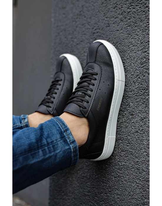 Ch163 Cbt Erkek Ayakkabı Siyah Erkek Günlük Ayakkabı