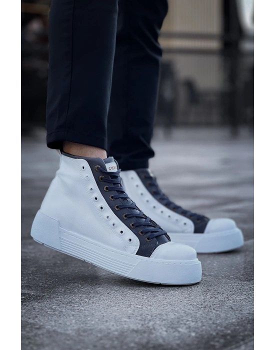 CH167 - GBT Blazer Erkek Bot BEYAZ/ANTRASIT