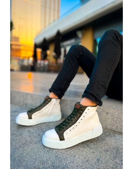 Ch167 Gbt Blazer Erkek Beyaz / Haki Erkek Bot