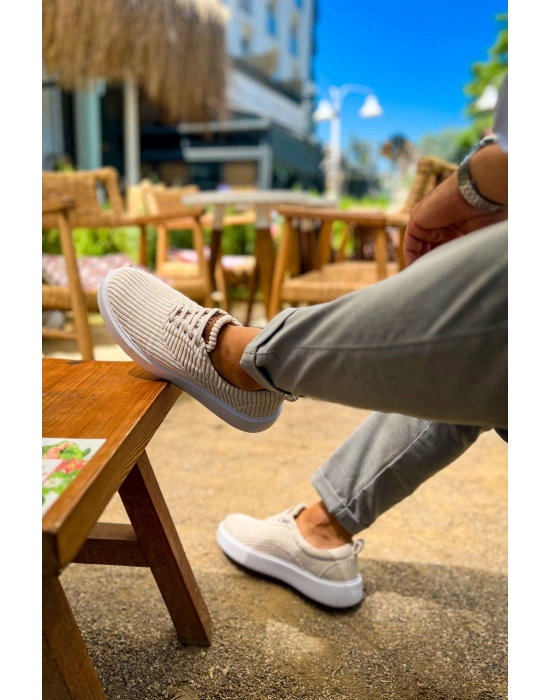 CH173 - KBT Velluto Erkek Ayakkabı BEYAZ