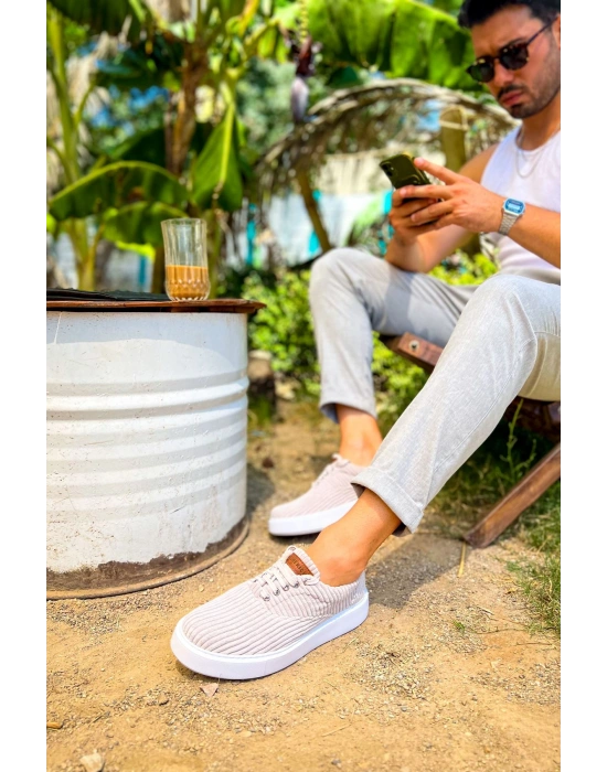 CH173 - KBT Velluto Erkek Ayakkabı GRI