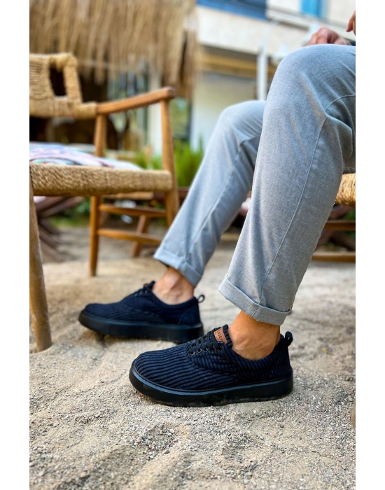 CH173 - KST Velluto Erkek Ayakkabı SIYAH