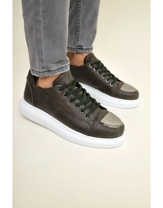 CH175 - CBT Mirror Erkek Ayakkabı HAKI