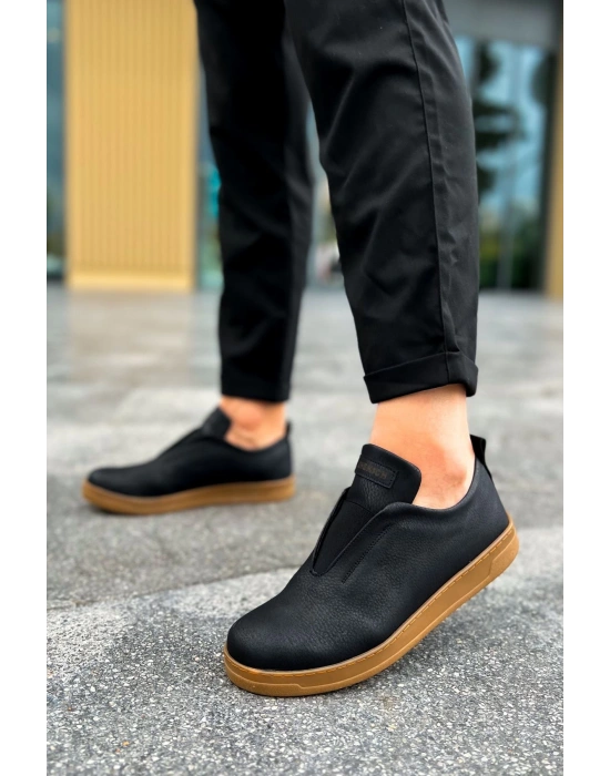 Ch195 Ckt Rigidus Erkek Ayakkabı Siyah Erkek Spor Ayakkabı