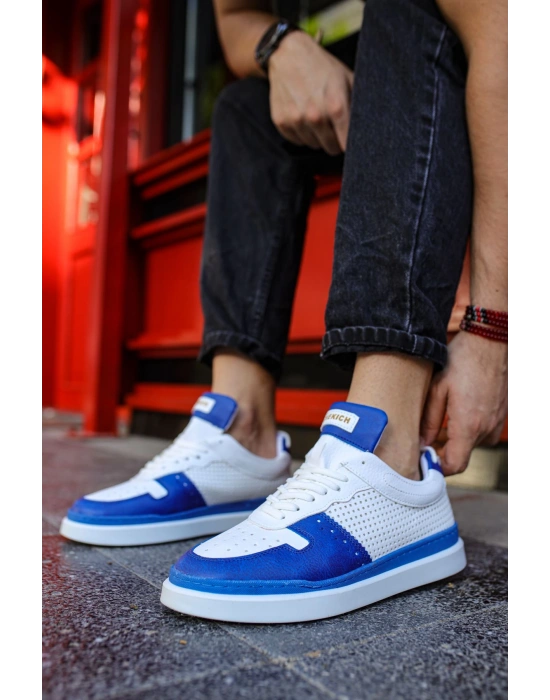 Ch201 Cbt Hercules Erkek Ayakkabı Sax Mavi/beyaz Erkek Günlük Ayakkabı