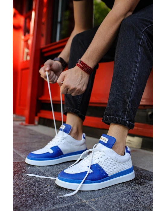 Ch201 Cbt Hercules Erkek Ayakkabı Sax Mavi/beyaz Erkek Günlük Ayakkabı