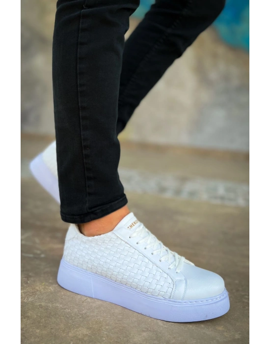 CH203 - OBT Maglieria Erkek Ayakkabı BEYAZ