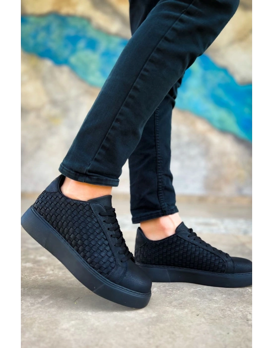 CH203 - OST Maglieria Erkek Ayakkabı SIYAH