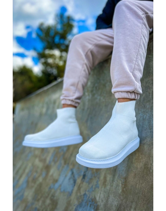 CH207 - TRT Maglieria-T Erkek Ayakkabı BEYAZ