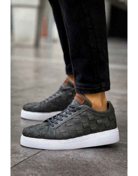 Ch209 Obt Vimini Erkek Ayakkabı Antrasit Erkek Günlük Ayakkabı