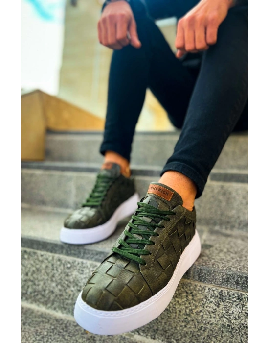 Ch209 Obt Vimini Erkek Ayakkabı Haki Erkek Günlük Ayakkabı