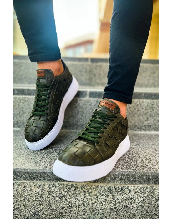 Ch209 Obt Vimini Erkek Ayakkabı Haki Erkek Günlük Ayakkabı