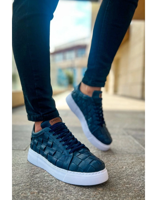 Ch209 Obt Vimini Erkek Ayakkabı Lacivert Erkek Günlük Ayakkabı