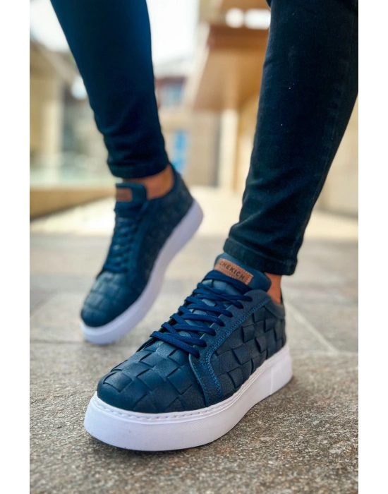 Ch209 Obt Vimini Erkek Ayakkabı Lacivert Erkek Günlük Ayakkabı