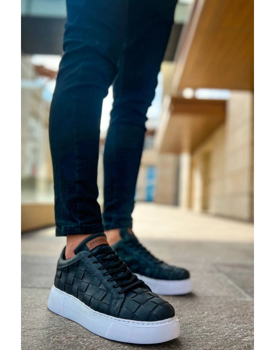 Ch209 Obt Vimini Erkek Ayakkabı Siyah Erkek Günlük Ayakkabı